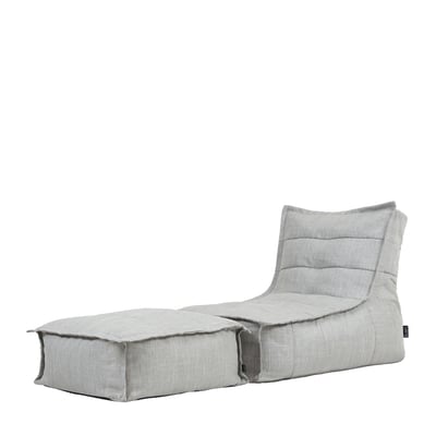 Pouf chauffeuse et repose-pieds de jardin Oeko-Tex® - DOLCE ICON