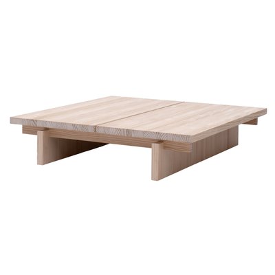 Table basse en pin massif non verni OLIVERA NAAN FURNITURE