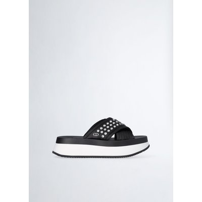 Chaussons compensés avec clous LIU JO
