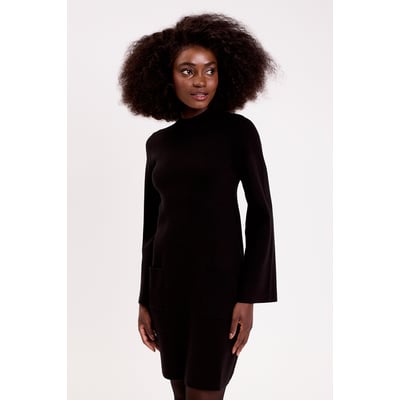 Robe manches longues col montant CACHE CACHE