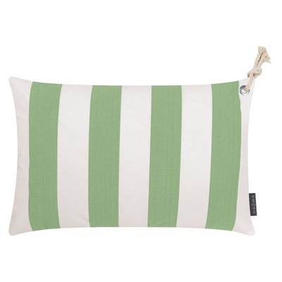Housses de coussin extérieur rayées avec corde SANTORIN lot de 2 MAGMA HEIMTEX