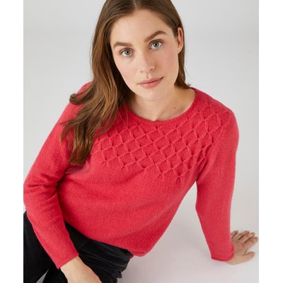 Pull plastron à smocks DAMART