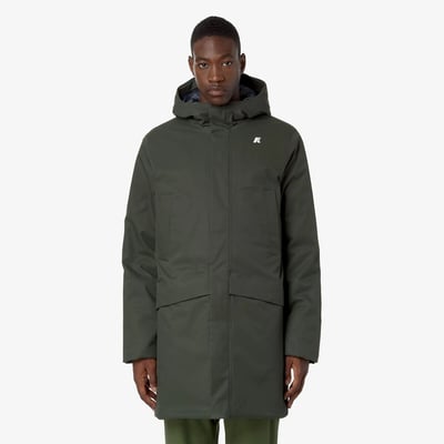 Parka Jarno twill Marmotta long K-WAY