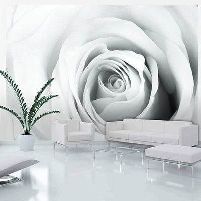 Papier peint intissé panoramique Fleurs Rose charade EDEN