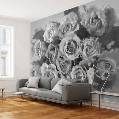 Papier peint intissé panoramique Fleurs A dozen roses EDEN