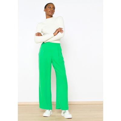 Pantalon large avec effet plissé LOLALIZA