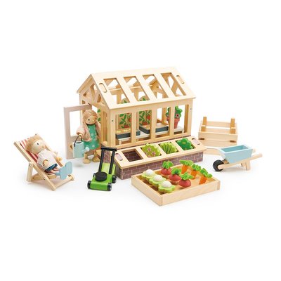 Ensemble Serre et Jardin en bois DAM