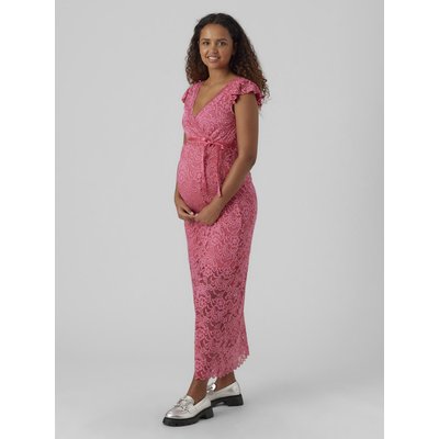 Robe bapteme rose 2025