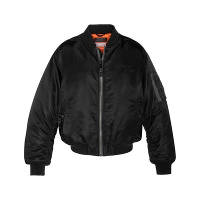 Bomber MA-1 coupe 90's en nylon recyclé SCHOTT