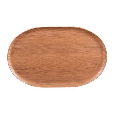 Plateau ovale bois naturel 40x25 cm TABLE PASSION