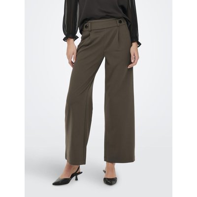Pantalon taille haute marron femme online