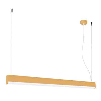 Suspension Aluminium Doré LED 1 Farge EDEN