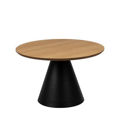 Table basse ronde en bois ø65cm - PARIDES DRAWER