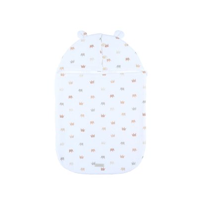 Nid d'ange Mousselin de coton - Elephants NOUKIE'S