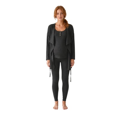 Ensemble 3 pièces homewear grossesse et allaitement VERTBAUDET