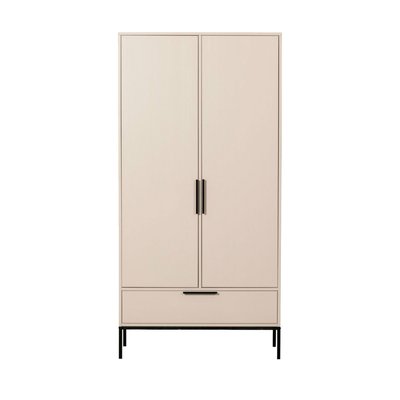 Armoire 2 portes et 1 tiroir en pin ADAM WOOOD