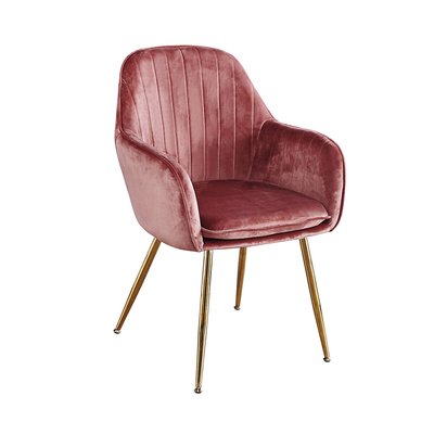 Set of 2 Velvet Dining Chairs SO'HOME
