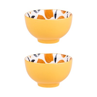 Coffret de 2 bols   13 cm-SICILIA TABLE PASSION