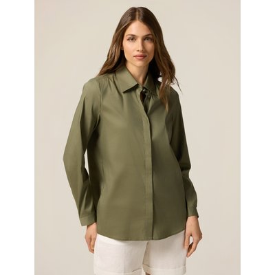 Chemise en popeline de coton OLTRE