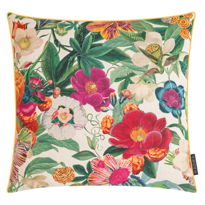 Housse de coussin impression digitale avec passepoil THELMA MAGMA HEIMTEX