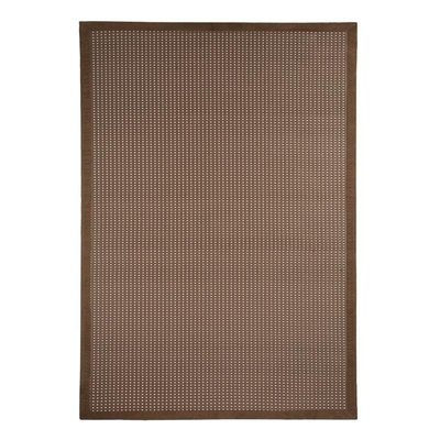 Tapis tressé pour intérieur et extérieur esprit WOOD  STRAW THE DECO FACTORY