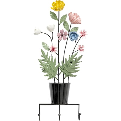 Portemanteau mural pot de fleurs KARE DESIGN