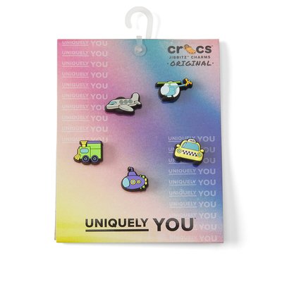 Lot de 5 Jibbitz Tiny Vehicules. CROCS