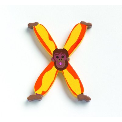 Lettre animaux en bois X DJECO