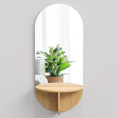 Зеркало настенное с полкой SO'HOME