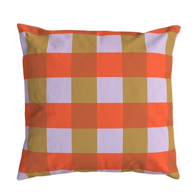 Housse de coussin velours carrée CARO VENT DE BOHÈME