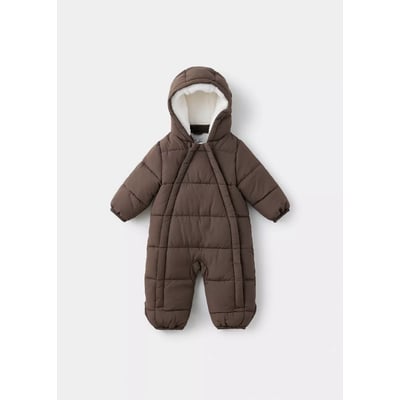 Combi-pilote matelassée à zips MANGO BABY