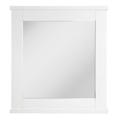Wall Mirror in White Wood SO'HOME
