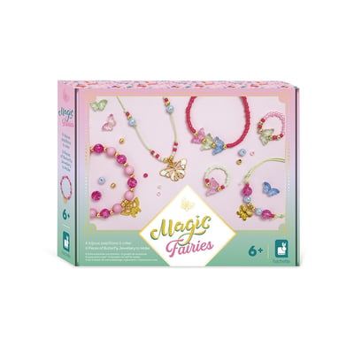 6 Bijoux Jolis Papillons Magic Fairies JANOD
