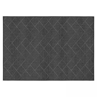 Tapis d'extérieur en polypropylène teinté dans la masse, DIOMA OVIALA