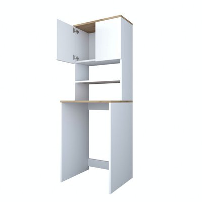 Etagère pour machine à laver 2 étagères 2 portes H183,6 cm - JUNE CALICOSY