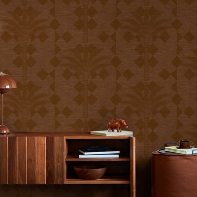Papier peint Feuilles Adina Terra SUPERFRESCO EASY