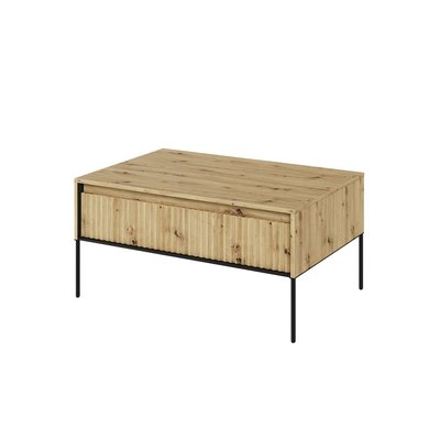 Table basse rectangle en panneaux de particules, LENARA BOBOCHIC