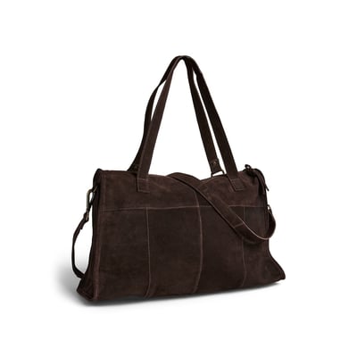 Grand sac à main shopper en cuir suédé, Lula PIECES