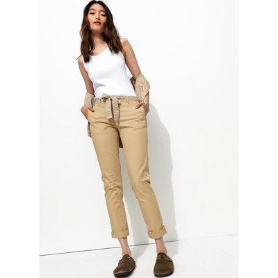 Pantalon chino ceinturé PROMOD