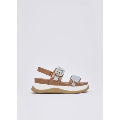 Sandales en denim jacquard LIU JO