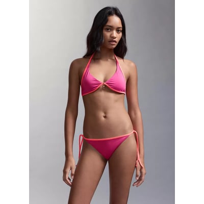 Bikini bicolore tanga MANGO TEEN