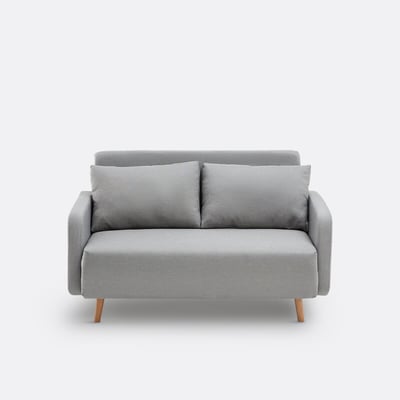 Canapé convertible tissu texturé 2 places, Cosico LA REDOUTE INTERIEURS