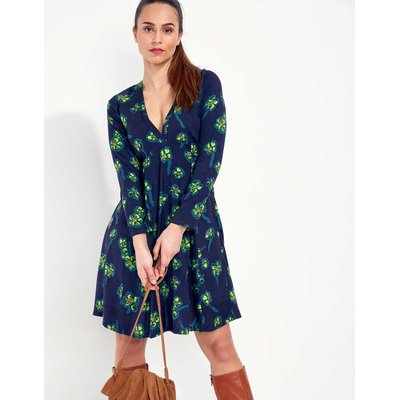 Robe fluide evasée imprimée MIRZAPUR LA FIANCÉE