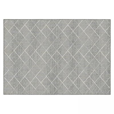 Tapis d'extérieur en polypropylène teinté dans la masse, DIOMA OVIALA