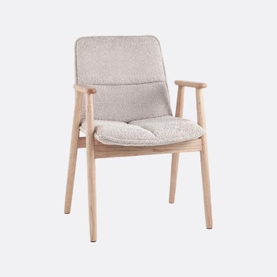 Стул обеденный из мягкой ткани букле SO'HOME