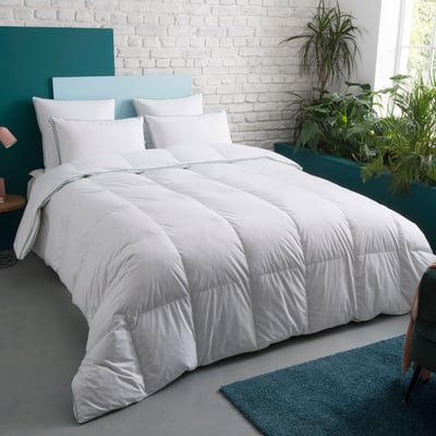 Couette TEMPÉRÉE 50% Duvet - Coton - Adèle WAKE ME GREEN