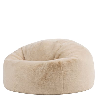 Pouf classique imitation fourrure Oeko-Tex® ICON
