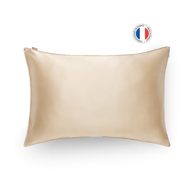Taie d'oreiller 100% pure soie de mûrier - Confectionnée en France EMILY'S PILLOW