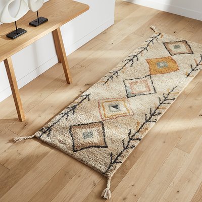 Tapis de couloir en laine, noué main, Mirjana AM.PM