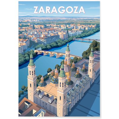 Affiche Zaragoza L'AFFICHERIE
